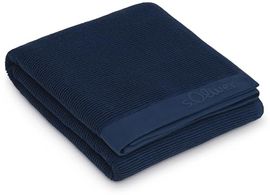 S. Oliver Saunatuch Dunkelblau, 80x200 cm