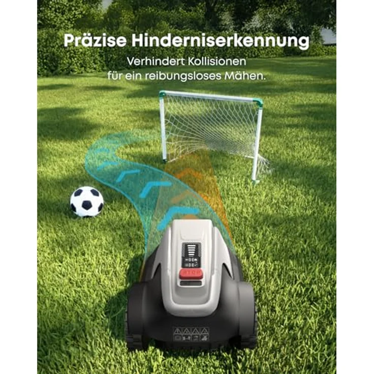 Eufy Mähroboter E15 mit TrueVision™, kabelloser Navigation & intelligenter Mähstrategie – ganz ohne Begrenzungskabel oder RTK – Bild 6