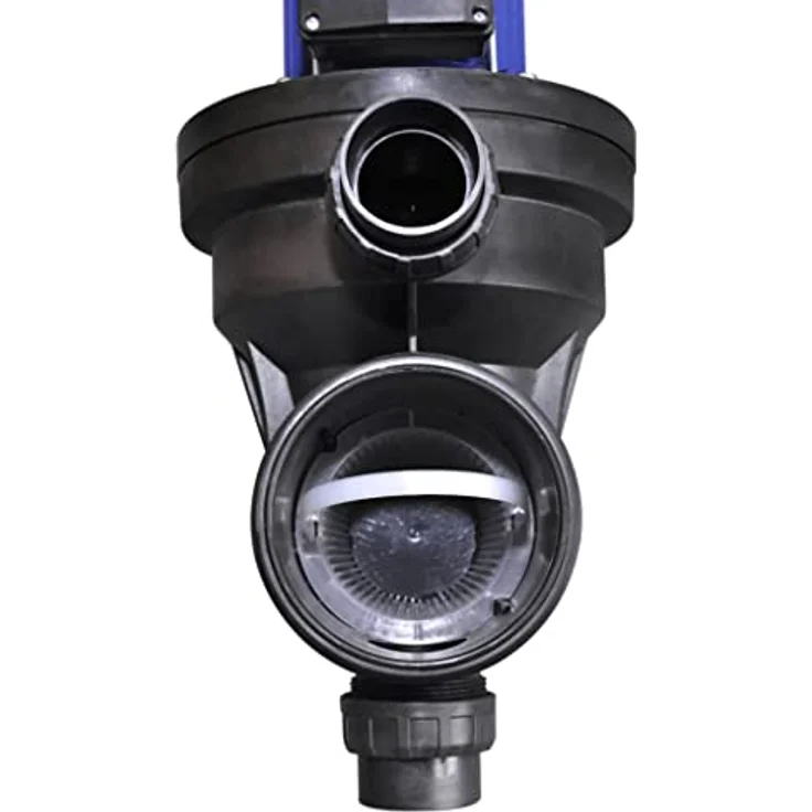 vidaXL Schwimmbadpumpe Umwälzpumpe Poolpumpe Pumpe elektronik blau 800W – Bild 6