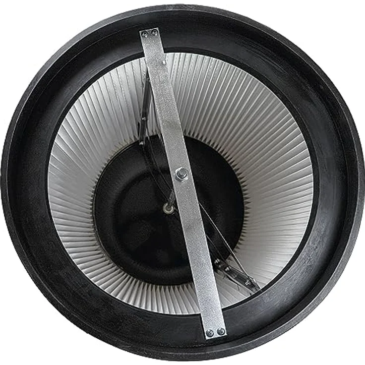 vhbw Feinstaub-Filterpatrone kompatibel mit Holzmann ABS3880, ABS2480, ABS3000SE, effiziente Filterung für Holzstaub, schwarz, mit Reinigungsbürste – Bild 3