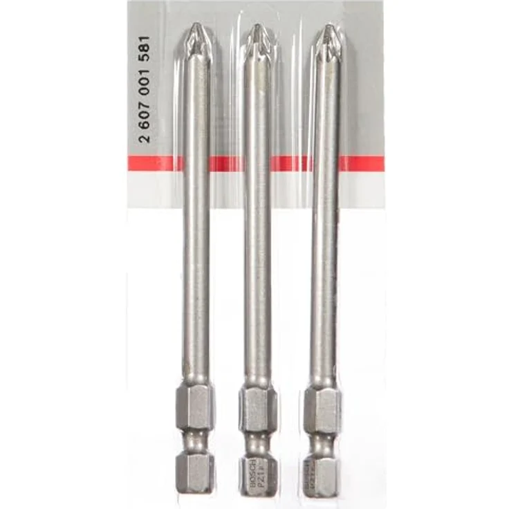 Bosch Schrauberbit Extra-Hart, PZ 1, 89 mm, 3er-Pack (2607001581) – Bild 3