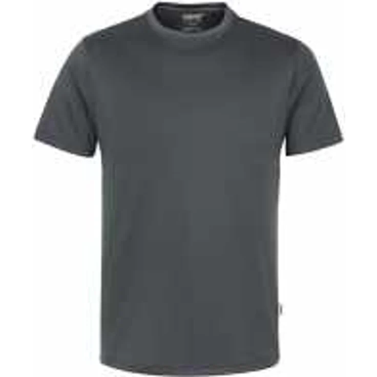 HAKRO T-Shirt COOLMAX 287, anthrazit, L – Bild 1