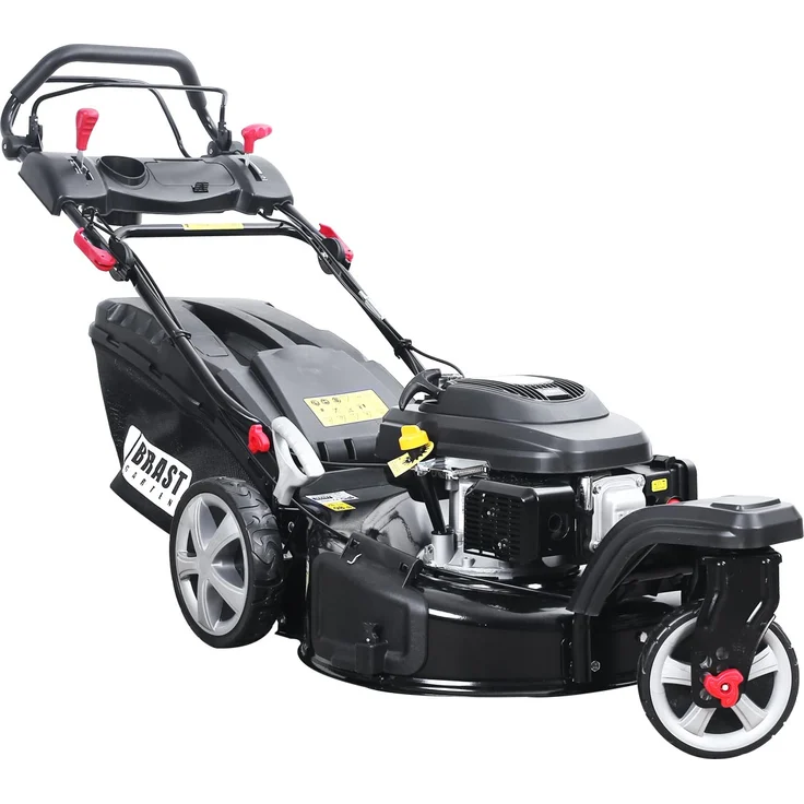 BRAST Rasenmäher Benzin Trike 5,2kW(7PS) mit Antrieb 53cm Schnittbreite 224ccm 4-Takt Motor TÜV geprüft Stahlgehäuse 60L Fangkorb 4-Takt Motor – Bild 1