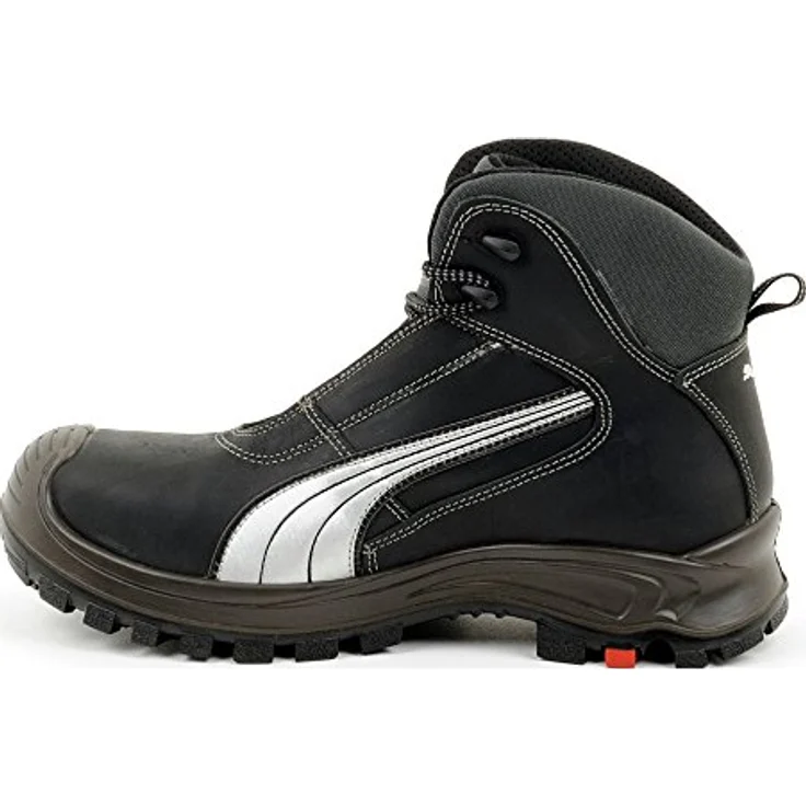 "PUMA Safety Cascades Mid, Sicherheitsschuh mit Fiberglaskappe und Evercomfort Fußbett, schwarz" – Bild 2