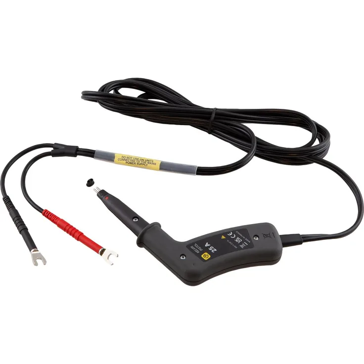Chauvin Arnoux P01102200, Kelvin-Pistolenprüfspitze für Multimeter, 25A mit 6 m Kabel