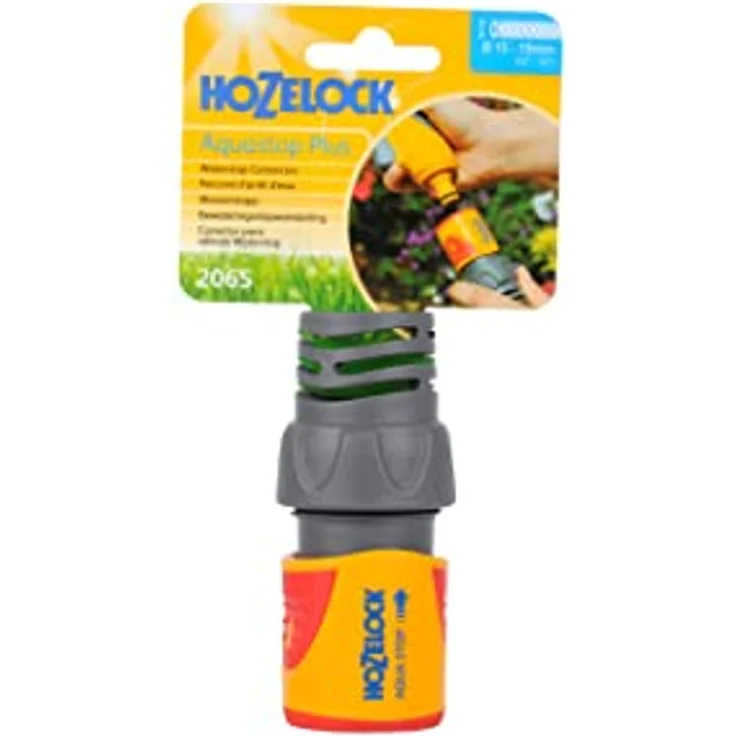 Hozelock AquaStop-Anschluss PLUS (15 mm und 19 mm) Bewässerungszubehör – Bild 4