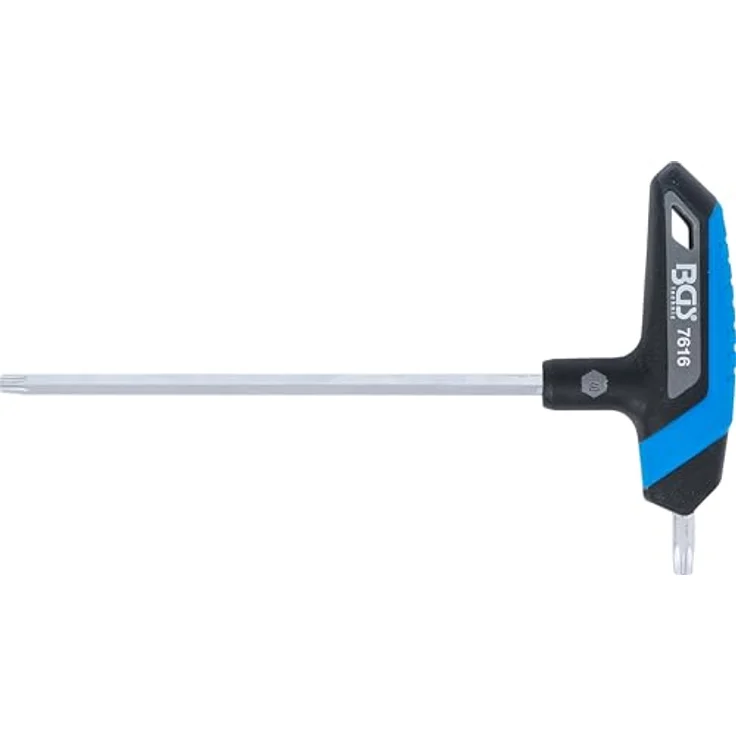 BGS 7616 Schraubendreher mit T-Griff für Torx Schrauben | T40, Chrom-Vanadium-Stahl, 160mm, matt verchromt – Bild 2