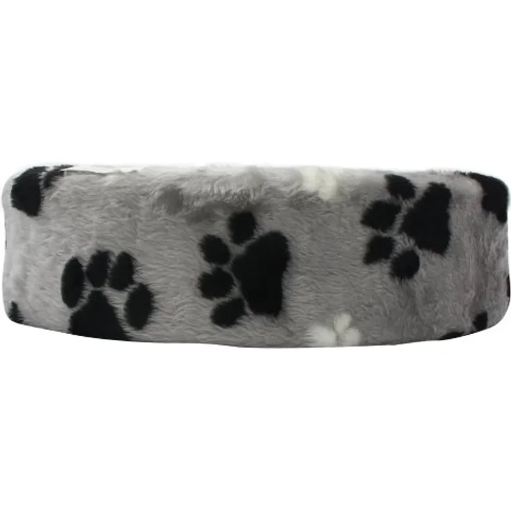 Nobby Plüschbett Pfote, grau, 3-farbig 50 cm, 1 Stück