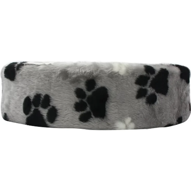 Nobby Plüschbett Pfote, grau, 3-farbig 50 cm, 1 Stück – Bild 1