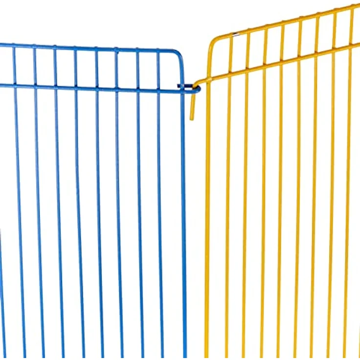 Nobby Hamster Freilauf bunt 8 Gitter 34 x 23 cm, 1 Stück (1er Pack) – Bild 2