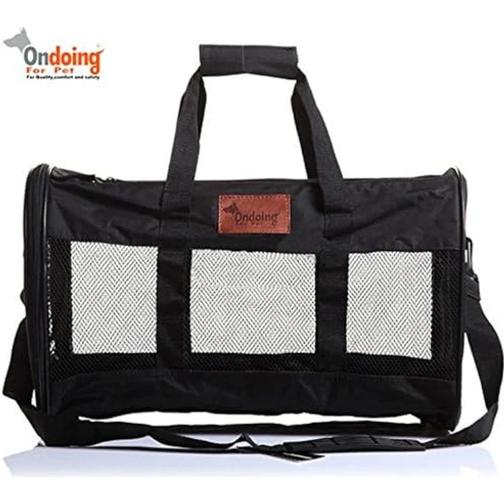 Nobby Transporttasche Nylon schwarz L x B x H: 53 x 30 x 30 cm – Bild 4