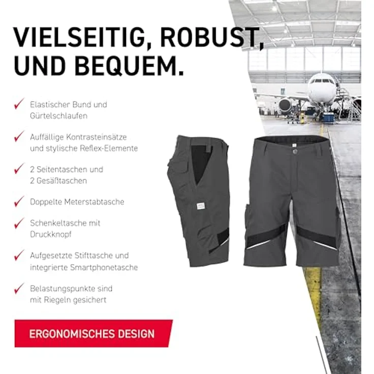Kübler Activiq Shorts 54, anthrazit-schwarz – Bild 7
