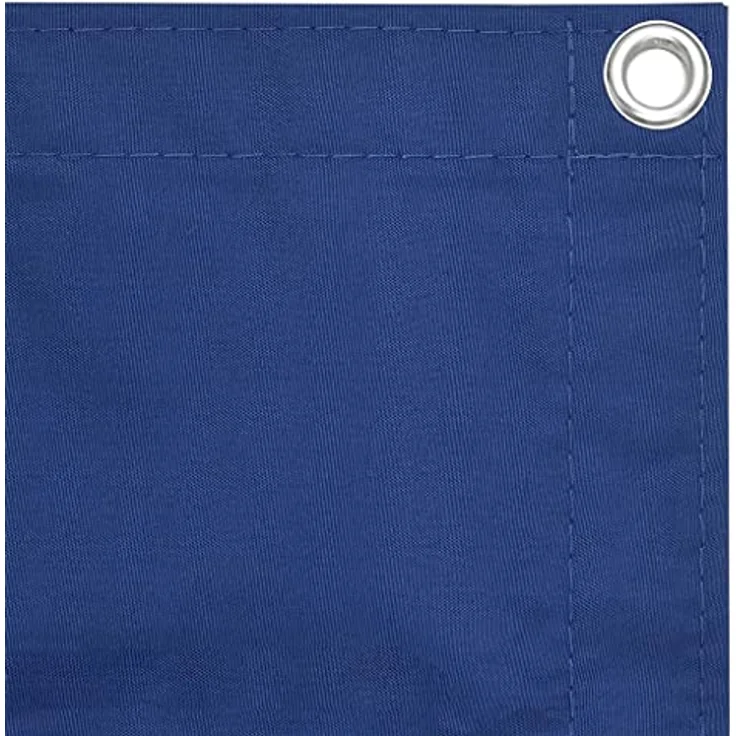 vidaXL Balkon-Sichtschutz Blau 75x400 cm Oxford-Gewebe – Bild 4