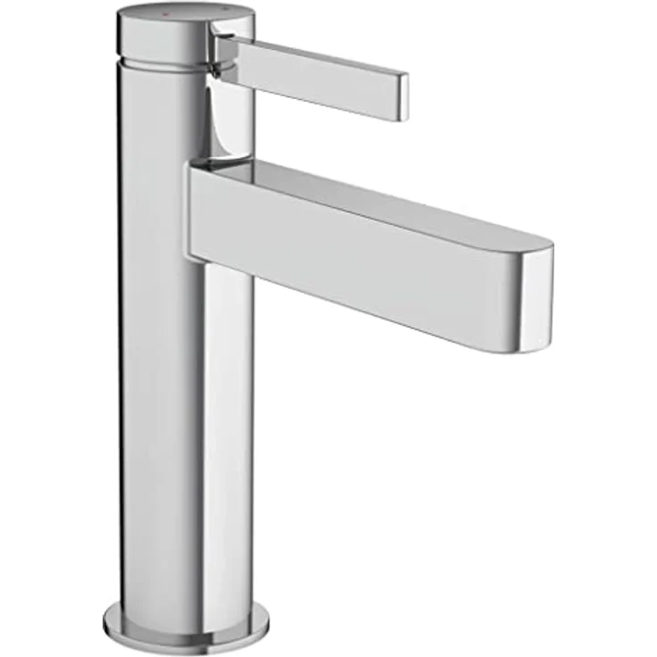 hansgrohe Finoris 110 Waschtischarmatur, mit Keramikmischsystem und EcoSmart, chrom – Bild 1