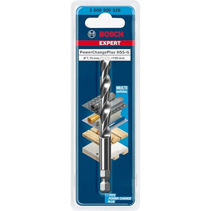 Bosch Accessories EXPERT Power Change Plus 2608900528, Zentrierbohrer 7.15 mm, Schnellwechseladapter für Lochsägen, 1 Stück – Bild 2