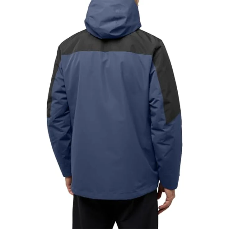 Jack Wolfskin Romberg 3In1 Jacke für Herren, wasserdicht mit Primaloft® Innenjacke, Blau, Größe M – Bild 2