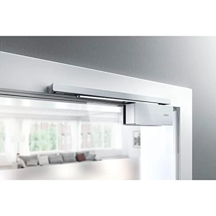 GEZE 184091, silber Türdämpfer ActiveStop aufliegend, Türdämpfung für Glastüren – Bild 2