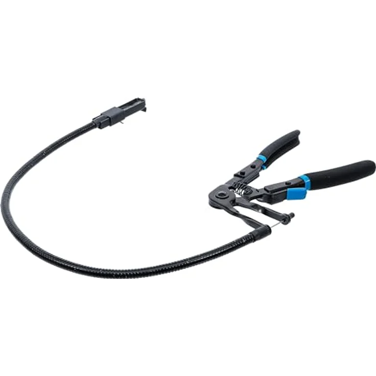 BGS Zange Schlauchklemmenzange semi-flexibel 850 mm 18 - 54 mm, verstärkter Bowdenzug, rutschfeste tauchisolierte Handgriffe – Bild 2