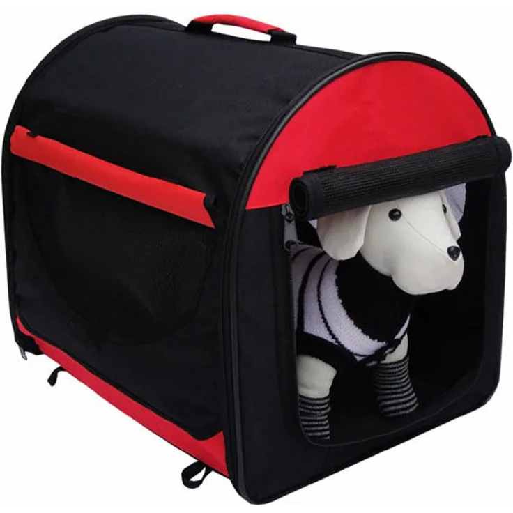 BruKa Tiertransportbox Rex Hundebox Hundetransportbox faltbar Autotransportbox Katzen Hunde, verschiedene Farben und Größen, Nylon Tex 600, wasser- und schmutzabweisend