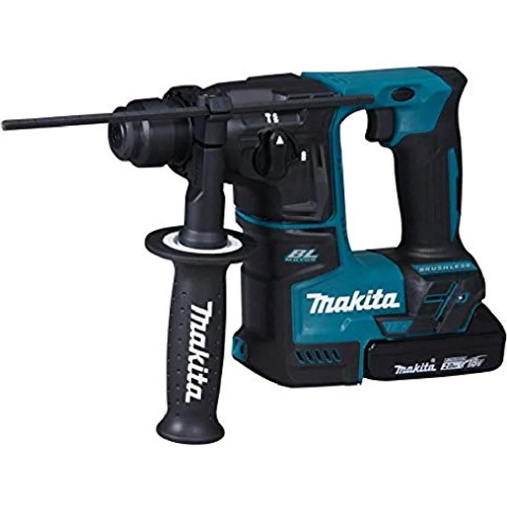 Makita DHR171RAJ Akku-Bohrhammer (2 x 2 Ah Akku, Schnellladegerät, 480 W, 18 V) mit Makpac Gr. 3 mit Tiefziehteil – Bild 6
