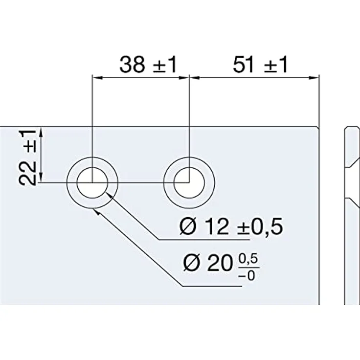 HAWA Clipo 16 GS IS Schiebetürbeschlag, für 2 Glasschiebetür 1000x1400mm, bis 16kg, Werkzeuglose Montage, ruhiger & leichter Lauf, silber – Bild 3