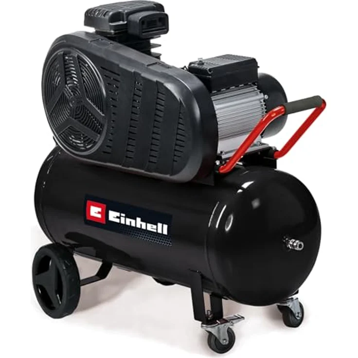Einhell TE-AC 430/50/10, leistungsstarker Kompressor mit 3000 W, 50 l Tank und ölgeschmierter Pumpe – Bild 1