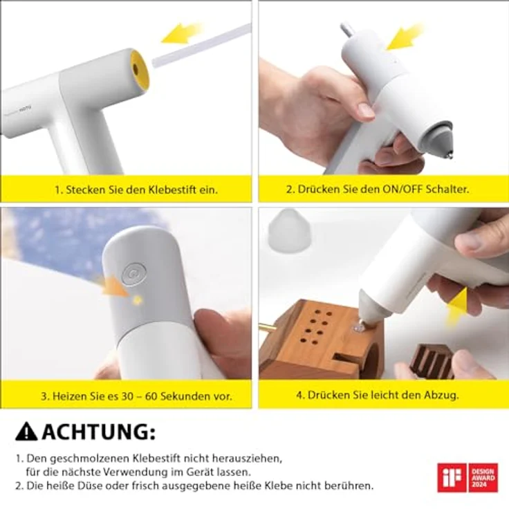 Xiaomi, Heissklebepistole, EasyFlow Glue Gun QWRJQ002 – Bild 6