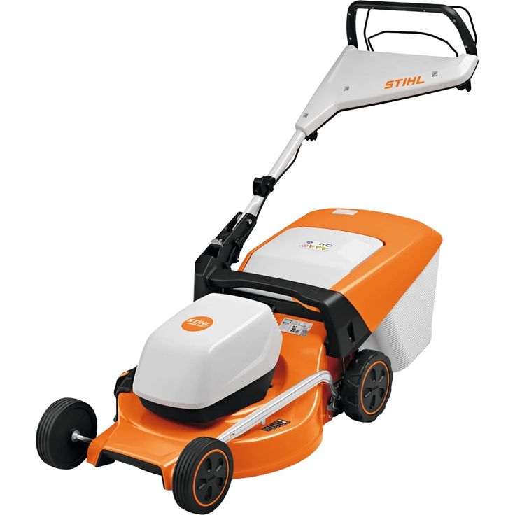 Stihl Akku-Rasenmäher RMA 253 T, 51 cm Schnittbreite, geräuscharm, Orange-Grau