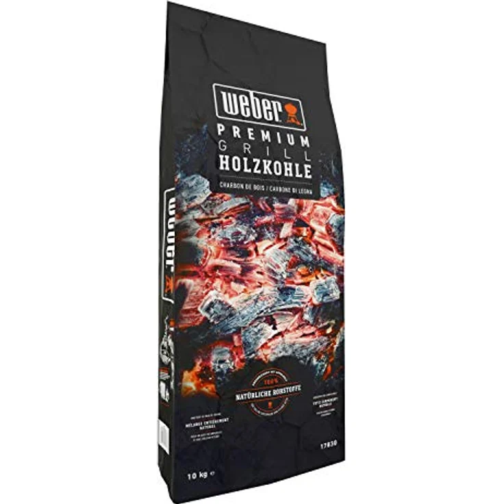 Weber Premium Holzkohle 10 kg – Bild 2