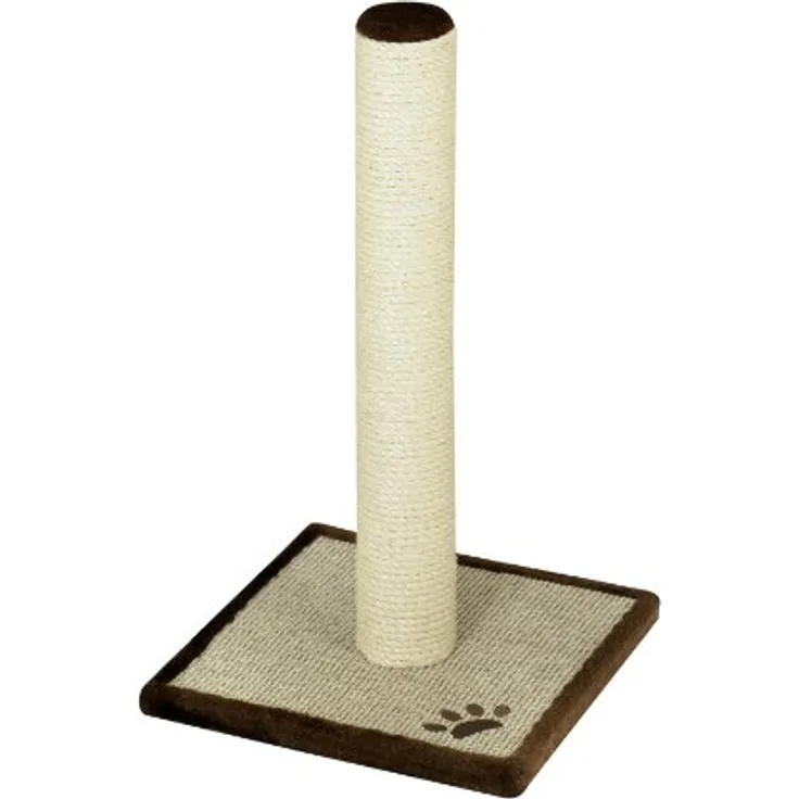 Nobby Kratzbaum CLASSIC II, Leinenoptik, beige-braun, 36 x 36 x 60 cm, 1 Stück