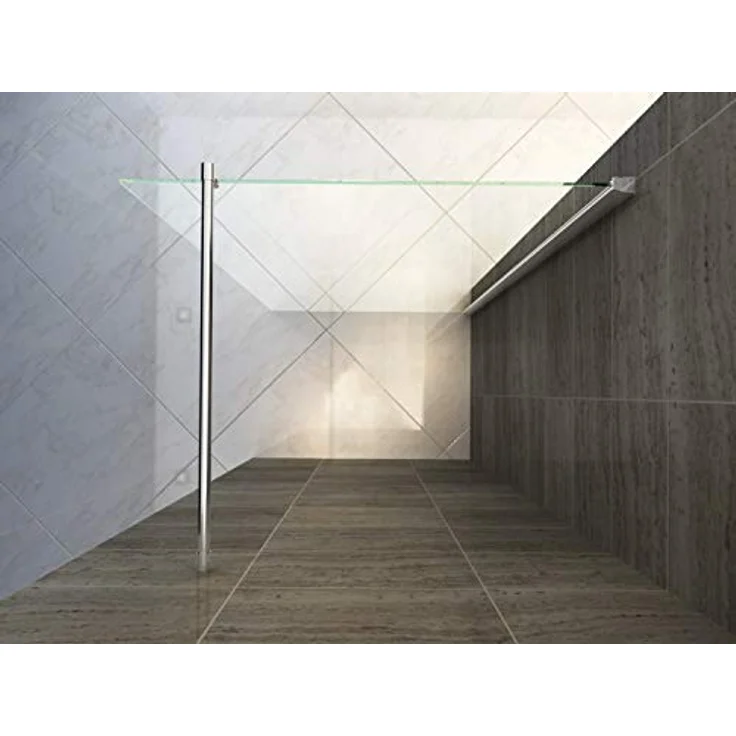 10mm Walk in Duschwand NANO Echtglas Glas Dusche Duschkabine Duschabtrennung – Bild 7