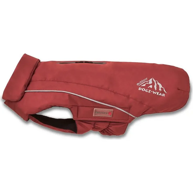 Wolters Hundemantel Skijacke Dogz Wear rost rot, atmungsaktiv, wasserdicht bis 10.000mm, reflektierend