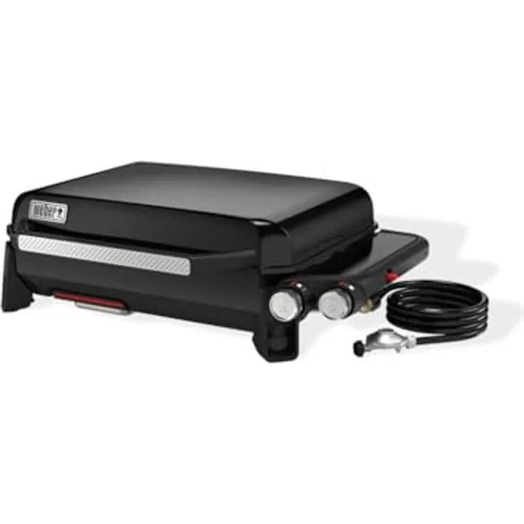 Weber Slate GP 56, Gasgrill in schwarz, 81 cm breit, 57,5 cm tief, 25 cm hoch