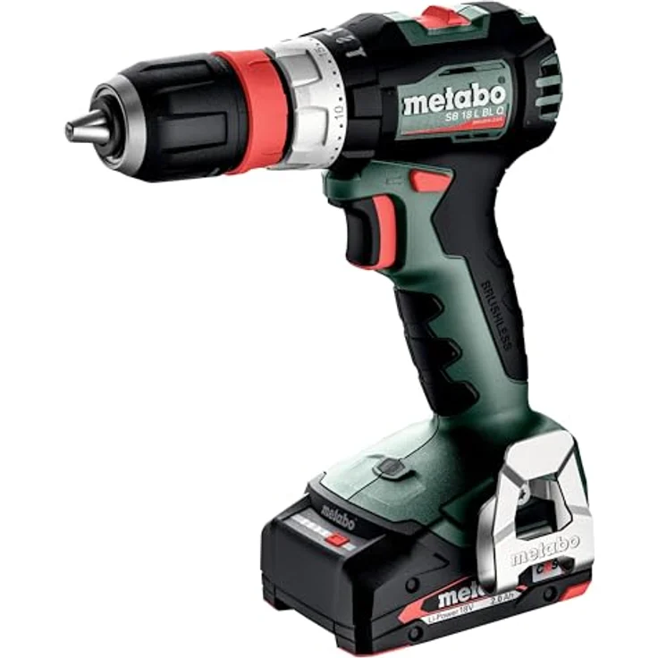 Metabo SB 18 L BL Q 613158500 Akku-Schlagschrauber 65 Nm 18 V Anzahl mitgelieferte Akkus 2, 18-Volt-Schlagbohrschrauber mit starker Brushless-Power, blau – Bild 2
