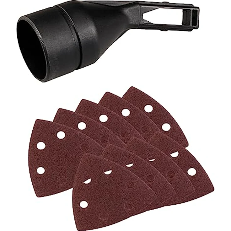 Einhell Deltaschleifer TC-DS 20 E (200 W, 2 mm Schwingkreis, bis 22.000 min-1 Schwingzahl, Drehzahlregulierung, Schleifschuh mit Kletthaftung, inkl. 9x Schleifpapier) – Bild 2