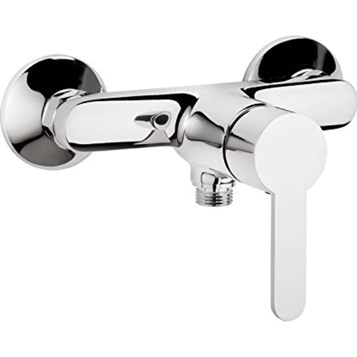 'aquaSu® Einhandmischer Jetmix Style für Brause | Chrom | Wasserhahn | Einhebelmischer | Armatur | Mischbatterie | Duscharmatur – Bild 3