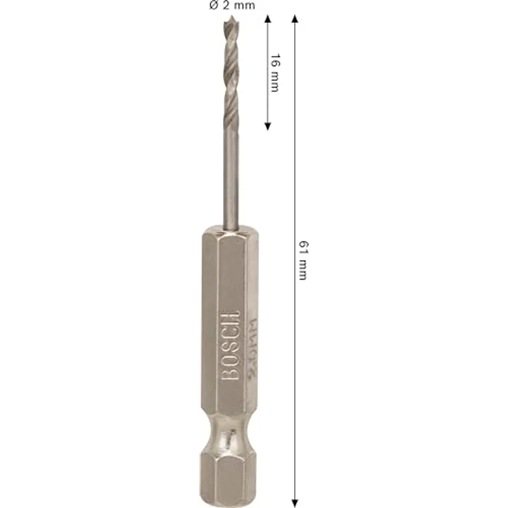 Bosch Accessories 2608577699 Holz-Spiralbohrer, HSS präzisionsgefertigt für Hart- und Weichholz, zentrierte Spitze – Bild 3