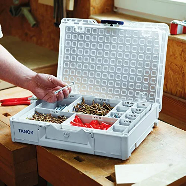 Tanos Werkzeugbox TANOS Systainer³ Organizer L 89 anthrazit (RAL 7016) - Praktische Aufbewahrungslösung für Werkzeug – Bild 2