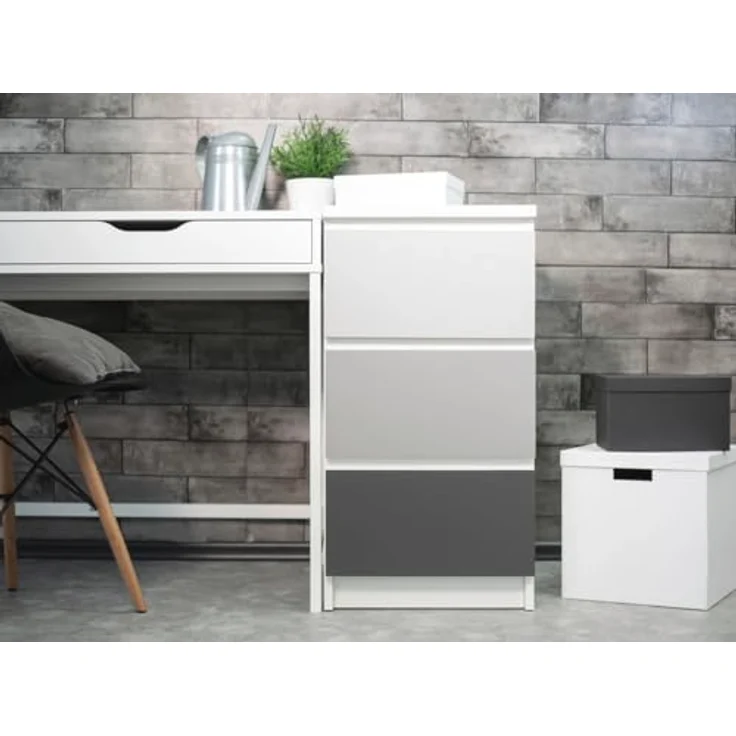 d-c-fix Selbstklebefolie Uni anthrazit matt 90 cm x 2,1 m  – Bild 3