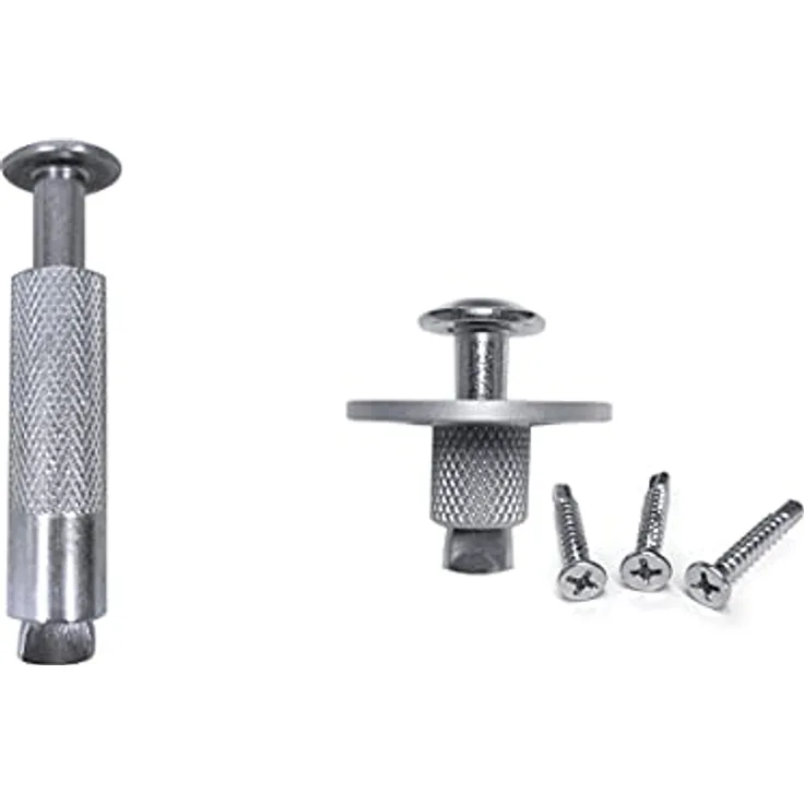 ANKO Planen Versenkbarer Bodenanker Edelstahl 12mm für Poolplane, bodeneben versenkbar, ideal für Holzflächen