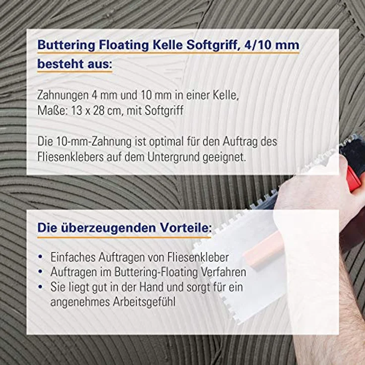 Karl Dahm Buttering Floating Kelle Softgriff, 4/10 mm, Art.-Nr. 11563 – Bild 3