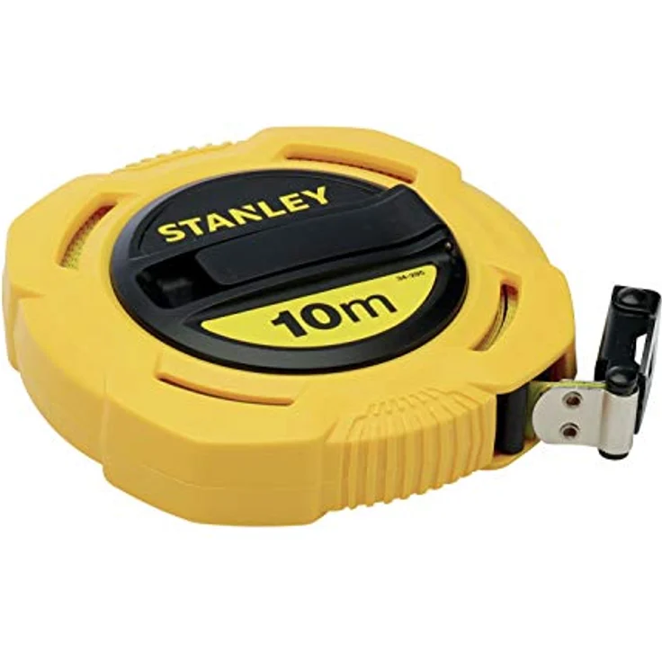 Stanley Kapselbandmaß Fiberglas (10 m Länge, 12,7 mm Breite, ABS-Kunststoff, PVC-Schutzbeschichtung) 0-34-295 – Bild 2