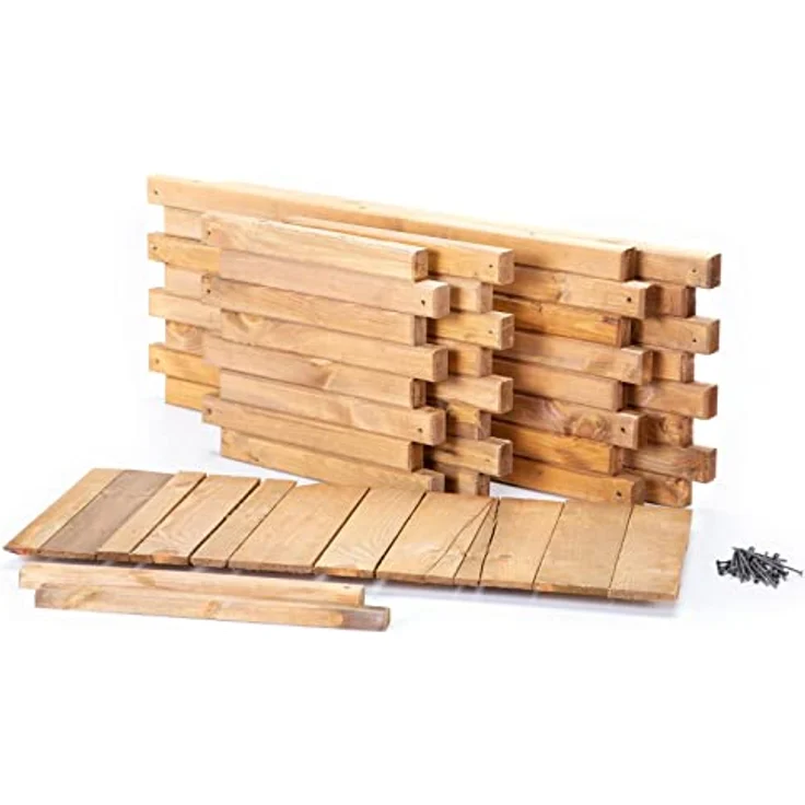 BooGardi Pflanzkasten aus Holz · 100cm · in 10 Größen · Blumenkasten Hochbeet Garten Balkon Terrasse · Pflanzgefäß für Blumen Kräuter Gemüse Obst – Bild 4