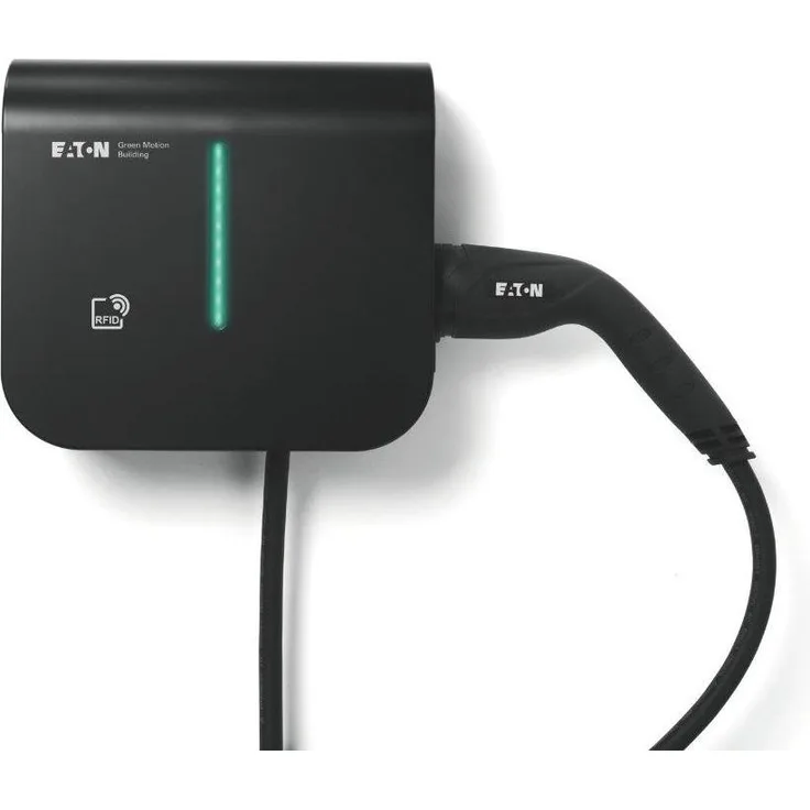 Eaton Green Motion Building, Elektroauto Ladestation Typ 2, 220 kW, 32 A, IP54, RFID-Schutz