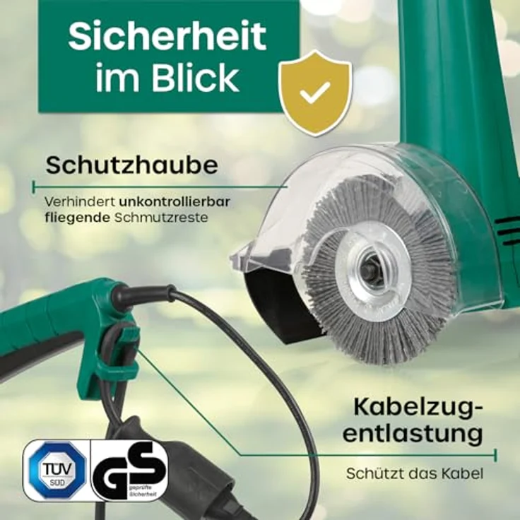 EASYmaxx Fugenreiniger elektrisch 140W in Grün – Bild 6