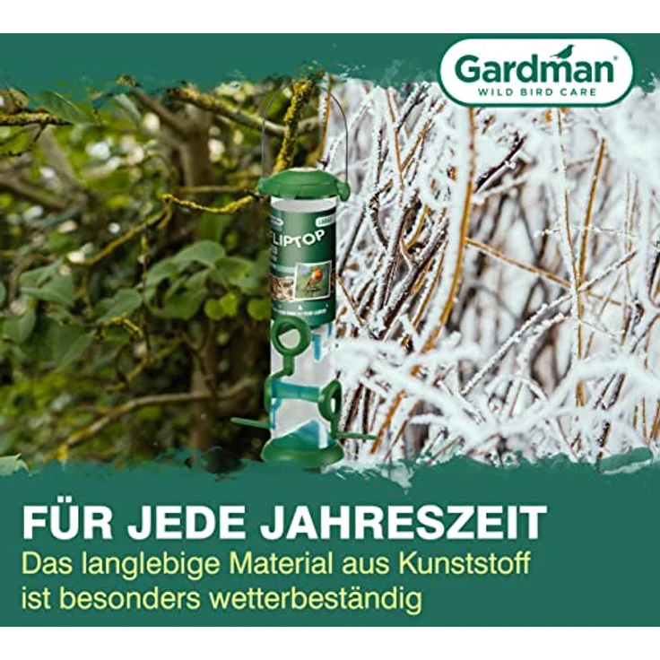 Gardman A01235 Futtersäule Kunststoff gr. Ausführung für Mischfutter – Bild 5