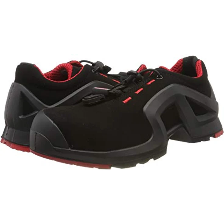 Uvex uvex 1 support Halbschuhe S3, Sicherheitshalbschuhe in schwarz und rot, Weite 11, Gr. 37, mit uvex xenova® Kunststoffkappe und ergonomischer Konstruktion – Bild 9
