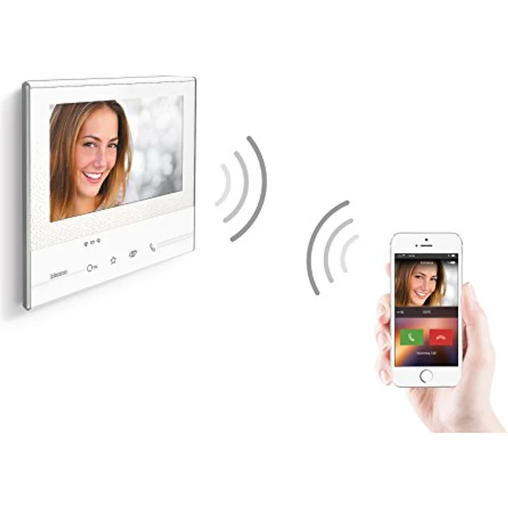 Legrand, Flex ONE 2-Draht Videosprechanlagen WLAN Set, Classe 300 X13E mit 7 Touchscreen, 105 Weitwinkel Kamera, Video Speicherung, Transponder Türöffner-Schlüsselloser Zugang – Bild 2