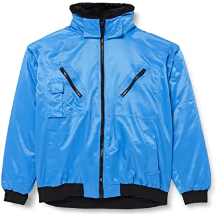 Korntex Pilotenjacke Arbeitsjacke Wasserdicht Winddicht - Blau - 3XL, Vielseitige 4 in 1 Jacke für jedes Wetter – Bild 1