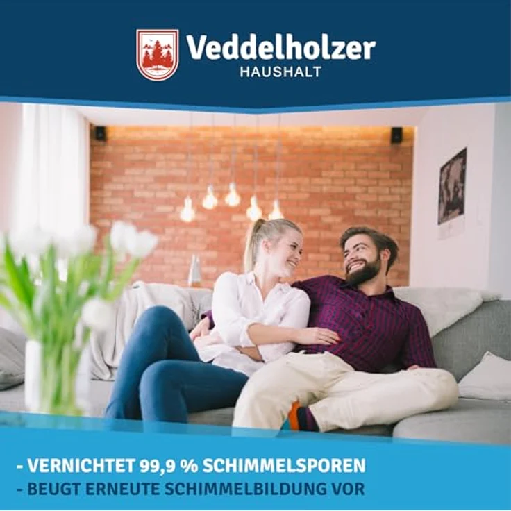 Veddelholzer Premium Schimmelentferner mit Aktivchlor, Anti Schimmelspray für Wände, Fenster, Bad und mehr, 500ml – Bild 7